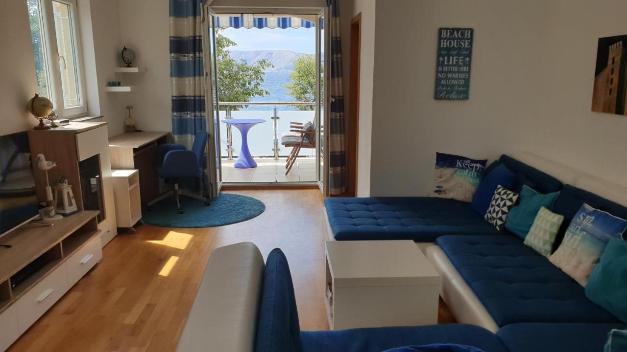Beachfront Apartmant Veli Novi Vinodolski Luaran gambar